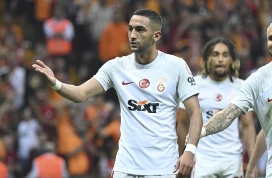 Galatasaray'da Hakim Ziyech İlk 11'e