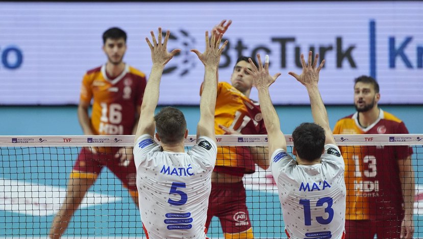 Galatasaray HDI Sigorta-Halkbank: 1-3 | MAÇ SONUCU - AXA Sigorta Efeler Ligi play-off