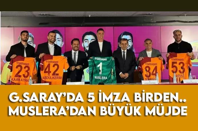 Galatasaray'da 5 Yıldızla Sözleşme Uzatıldı!